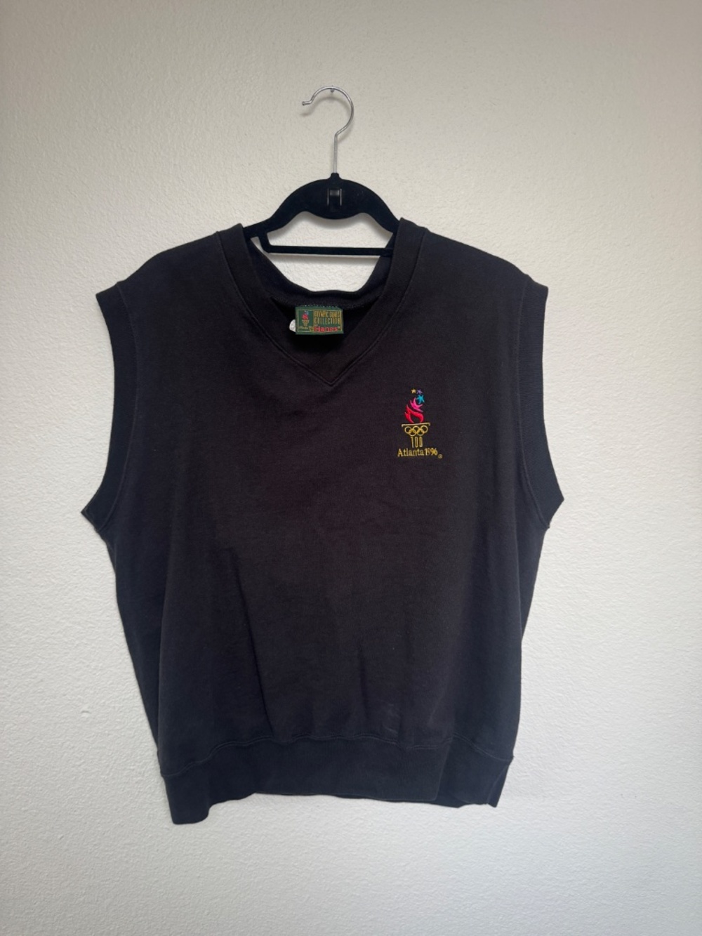 Vintage 1996 Olympics Atlanta- Sweater Vest